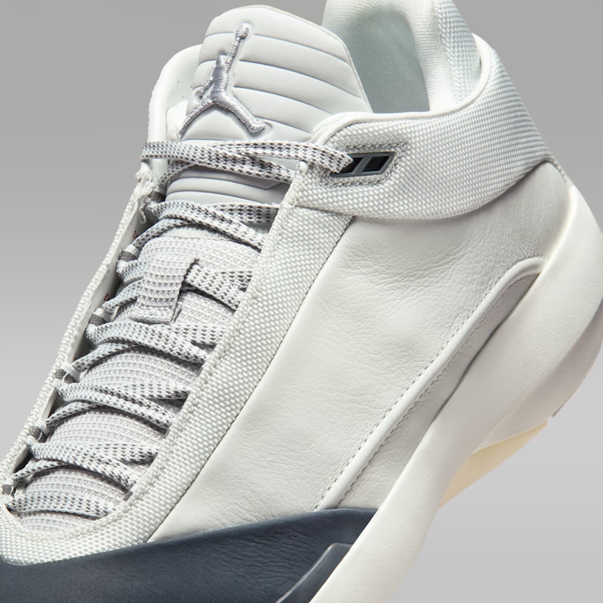 Air Jordan 40 "Wolf Grey" Basketball Shoes - Photon Dust/Flint Grey/Wolf Grey - Image 7