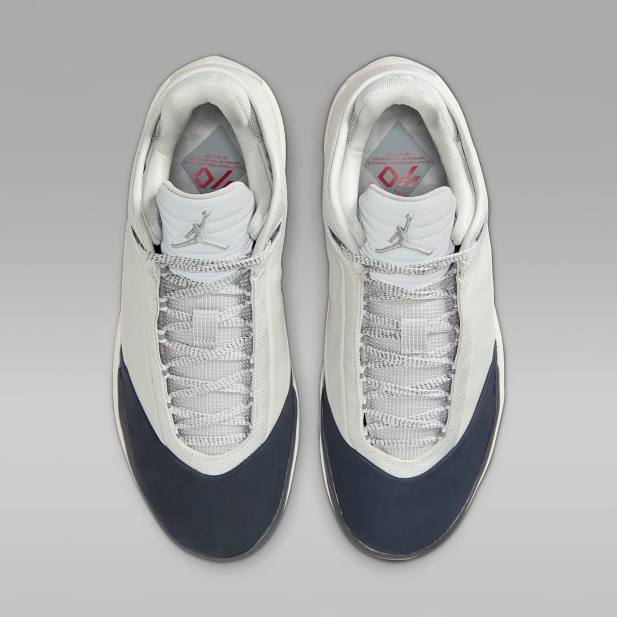 Air Jordan 40 "Wolf Grey" Basketball Shoes - Photon Dust/Flint Grey/Wolf Grey - Image 4