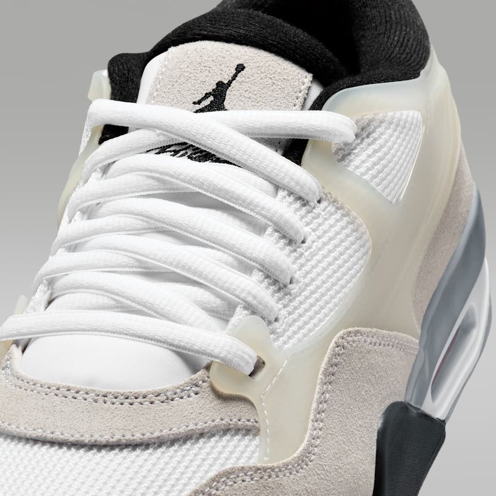 Air Jordan 4 RM Men's Shoes - White/Infrared 23/Light Smoke Grey/Black - Image 7