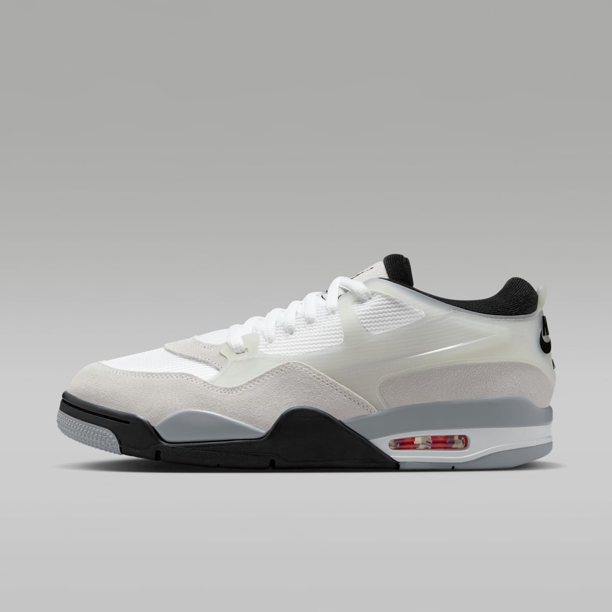 Air Jordan 4 RM Men's Shoes - White/Infrared 23/Light Smoke Grey/Black - Image 1