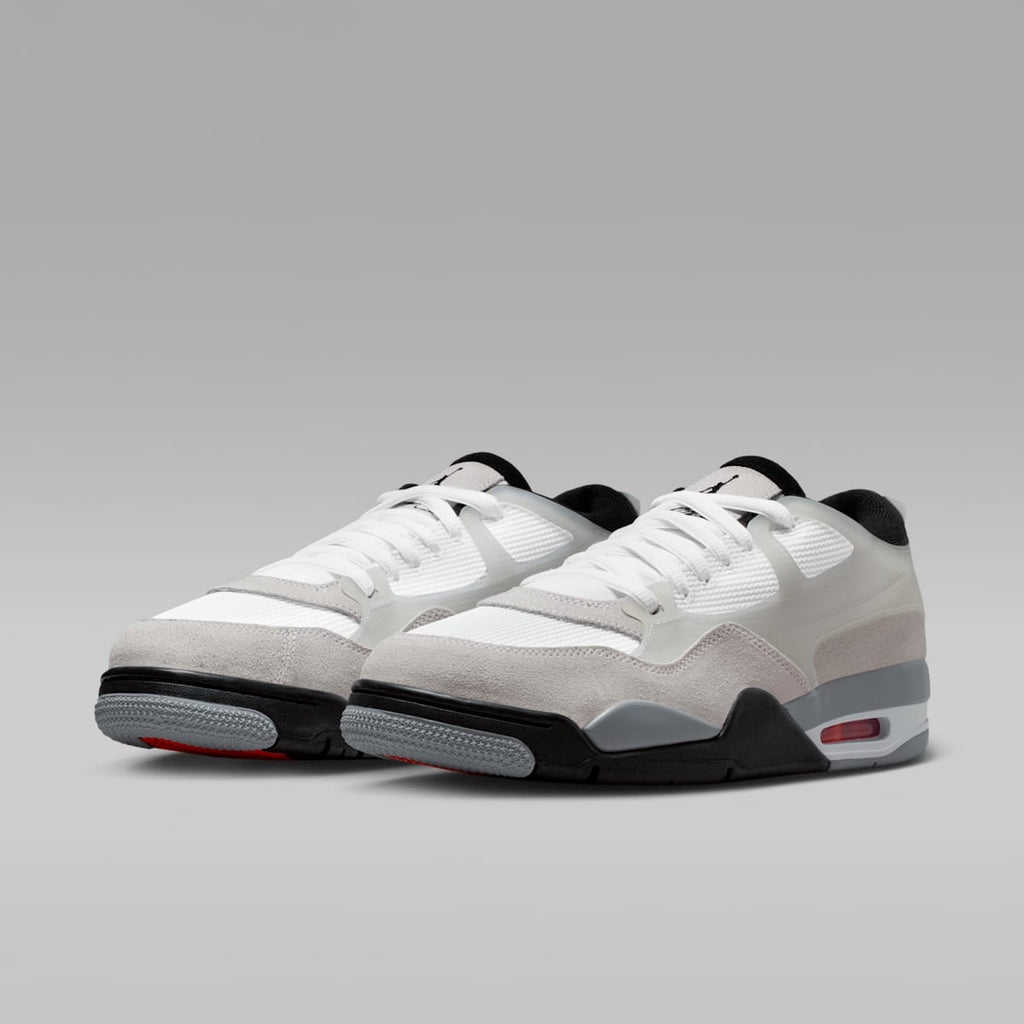 Air Jordan 4 RM Men's Shoes - White/Infrared 23/Light Smoke Grey/Black - Image 5