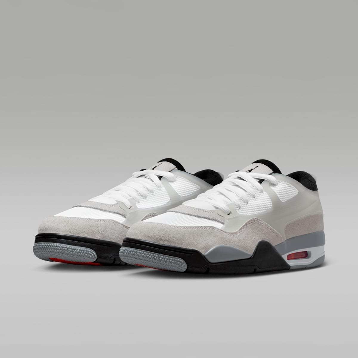Air Jordan 4 RM Men's Shoes - White/Infrared 23/Light Smoke Grey/Black - Image 5