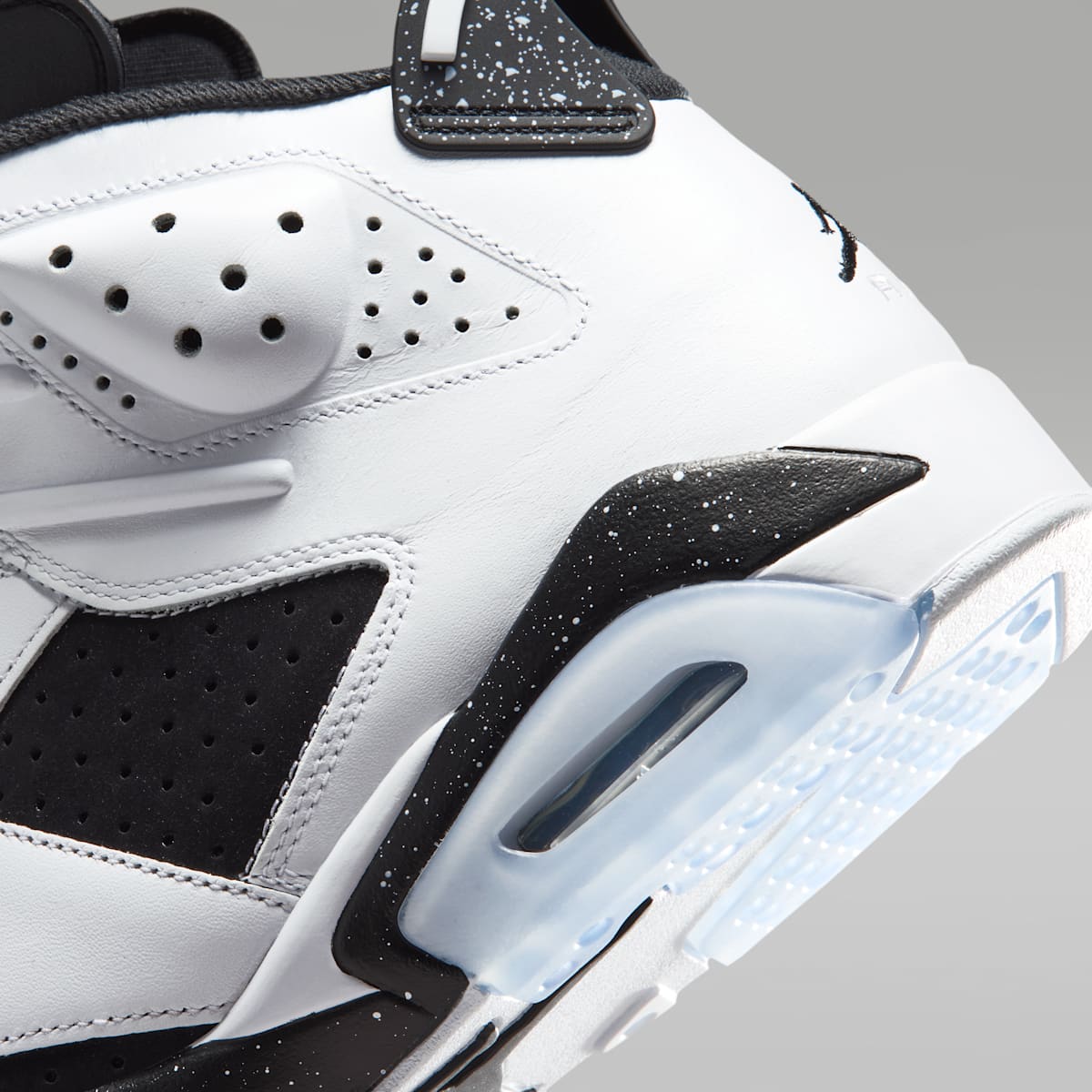 Air Jordan 6 Retro "Black and White" Men's Shoes - White/Black - Image 8