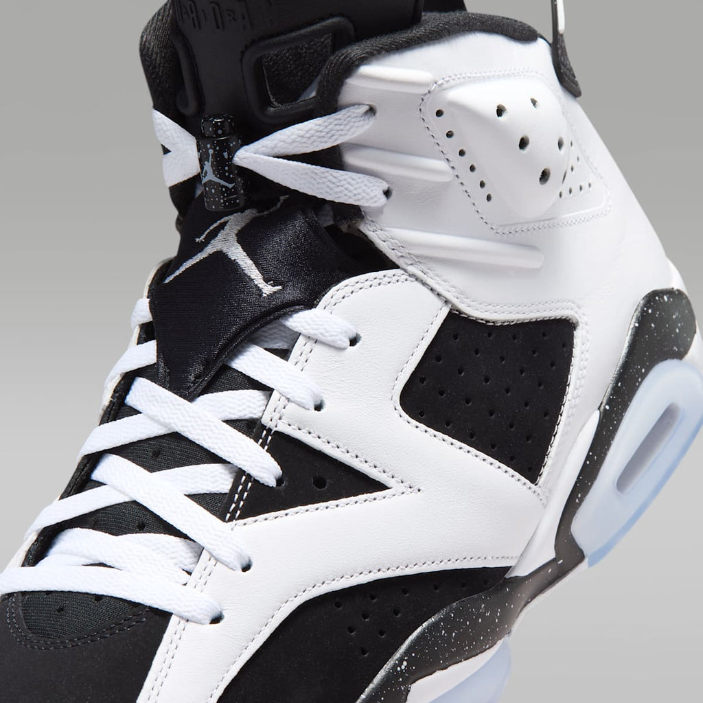 Women's Air Jordan 6 Retro "Black and White" Men's Shoes - White/Black