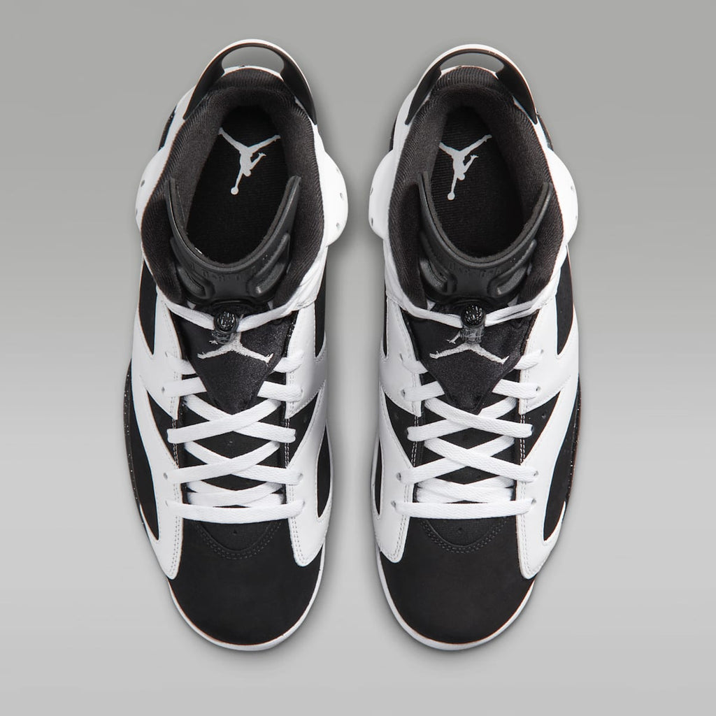 Air Jordan 6 Retro "Black and White" Men's Shoes - White/Black - Image 4