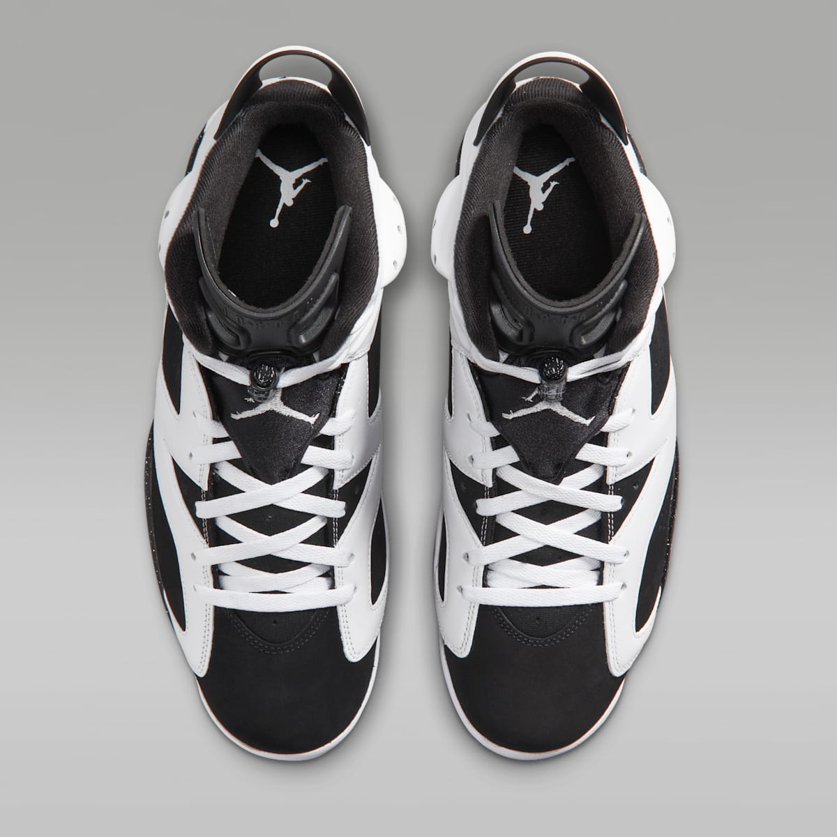 Air Jordan 6 Retro "Black and White" Men's Shoes - White/Black - Image 4