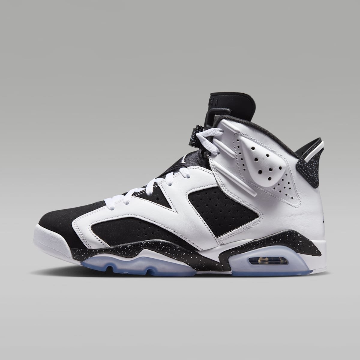 Women's Air Jordan 6 Retro "Black and White" Men's Shoes - White/Black
