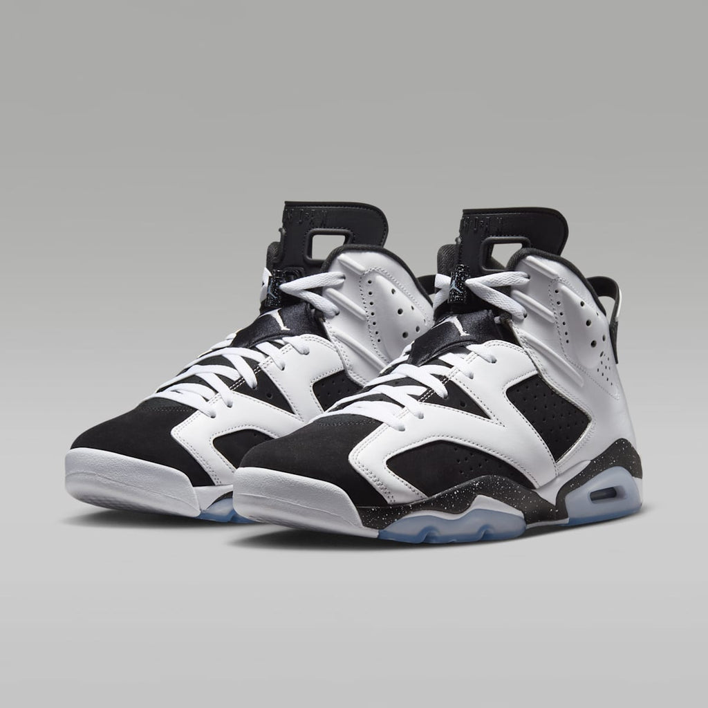 Air Jordan 6 Retro "Black and White" Men's Shoes - White/Black - Image 5