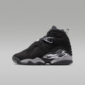 Air Jordan 8 Retro "Chrome" Big Kids' Shoes - Black/Light Graphite/White - Image 1