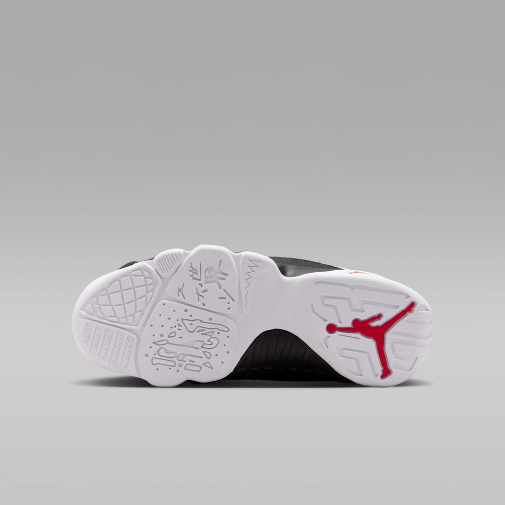 Air Jordan 9 Retro Big Kids' Shoes - White/Black/True Red