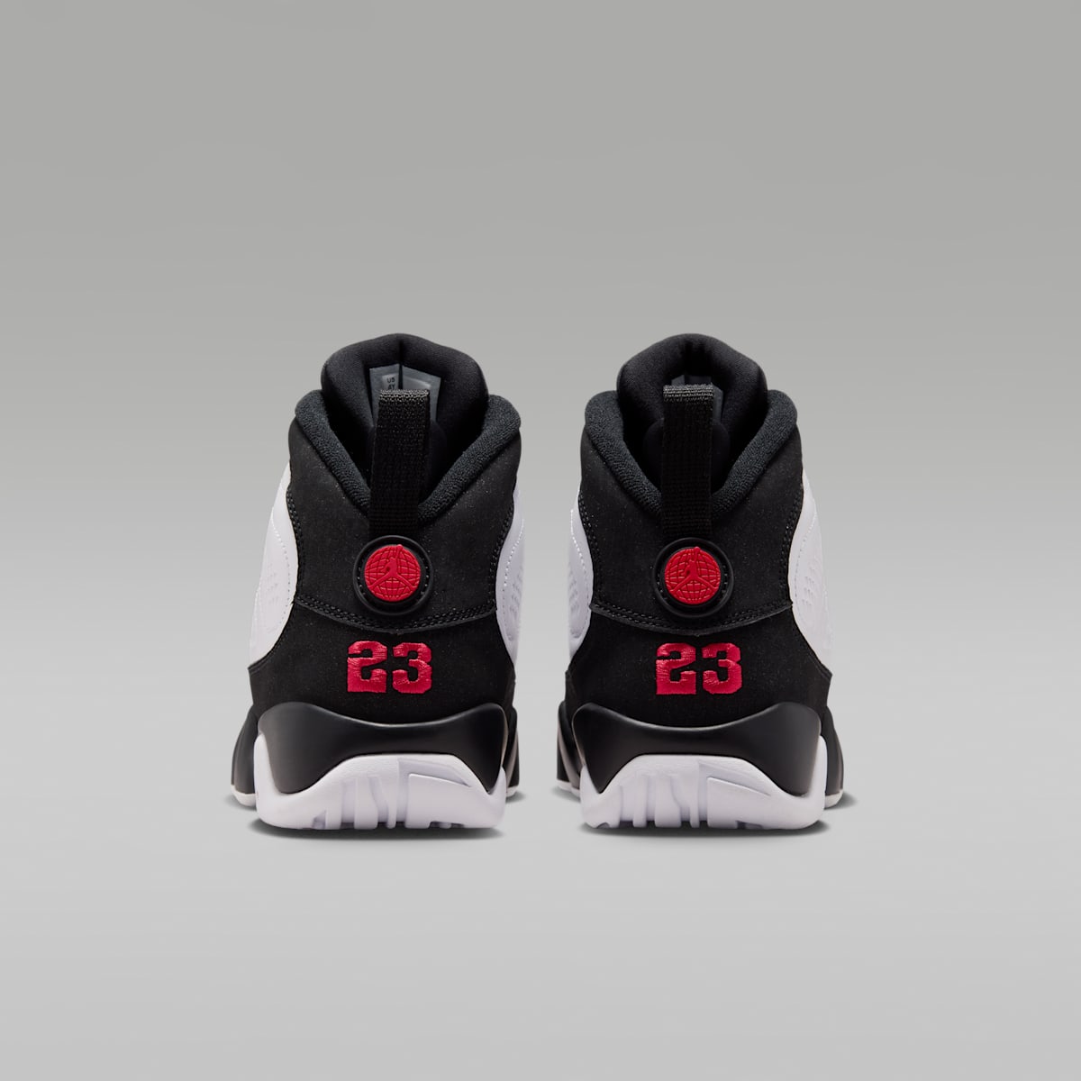 Air Jordan 9 Retro Big Kids' Shoes - White/Black/True Red