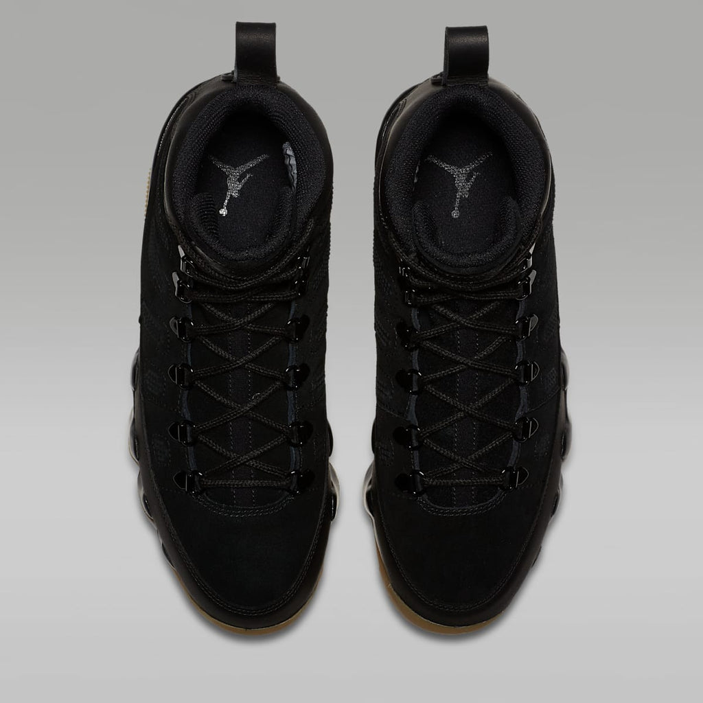 Air Jordan 9 Retro Boots - Black/Gum Light Brown/Black - Image 4