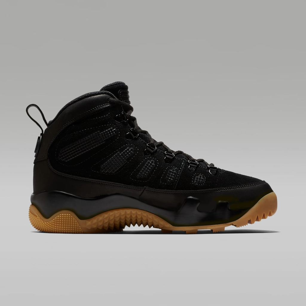 Air Jordan 9 Retro Boots - Black/Gum Light Brown/Black - Image 3