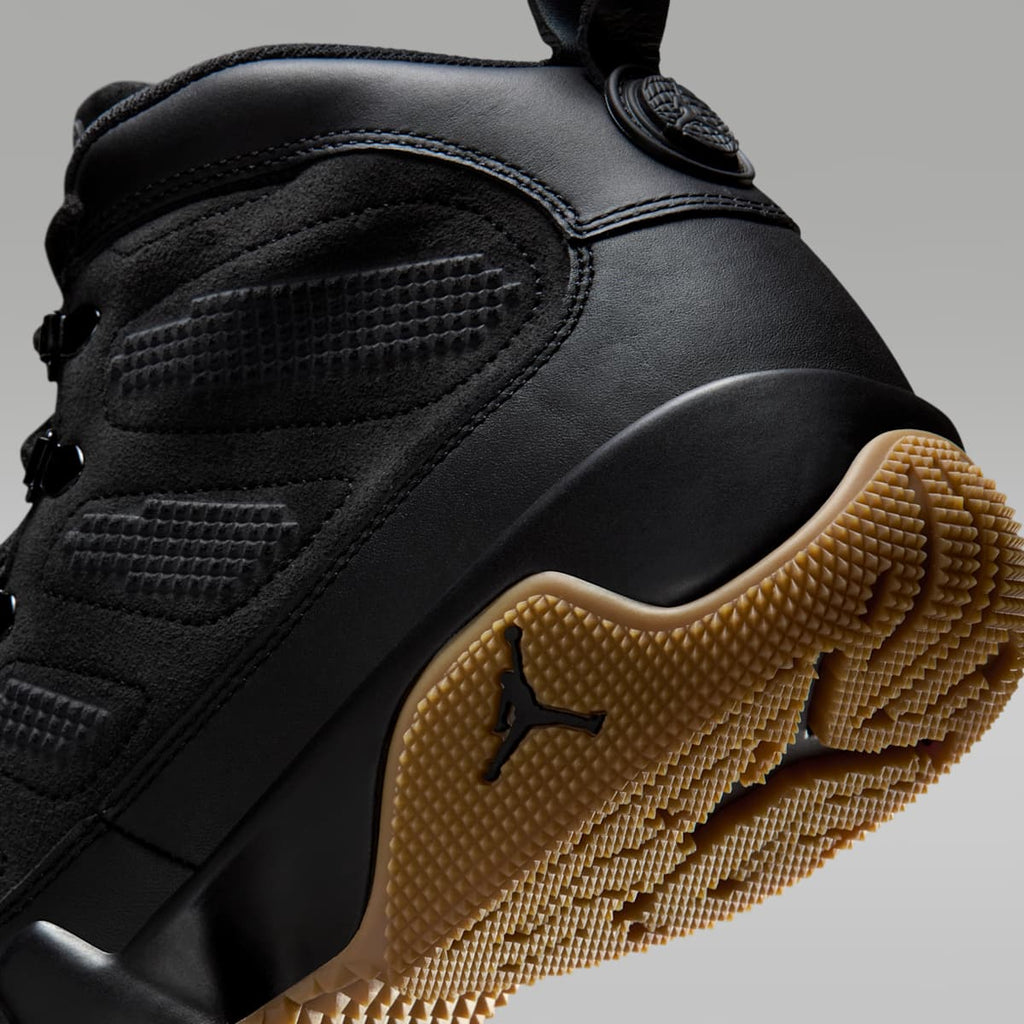 Air Jordan 9 Retro Boots - Black/Gum Light Brown/Black - Image 8