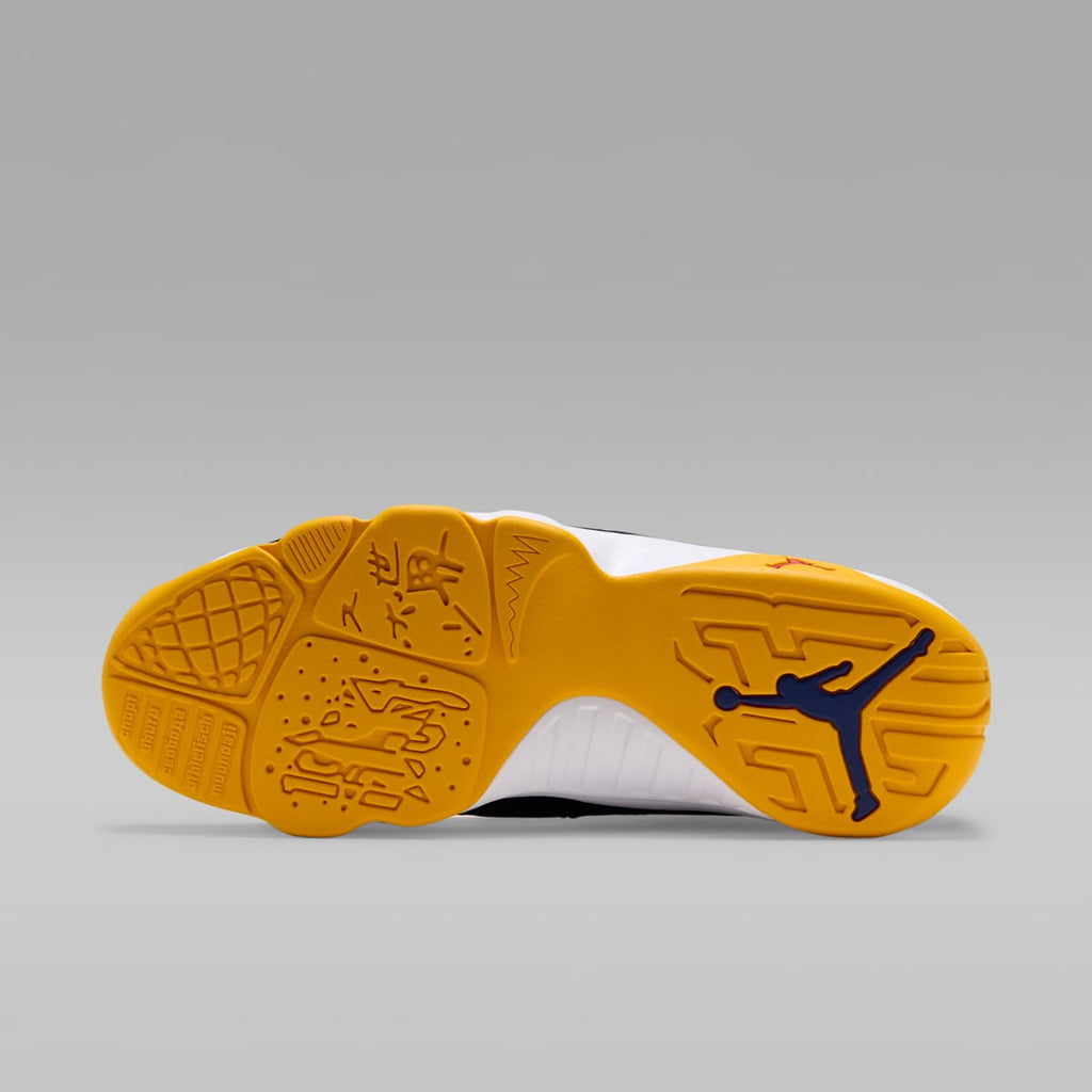 Air Jordan 9 Retro Low Men's Shoes - Black/Deep Royal Blue/White/Challenge Red - Image 2
