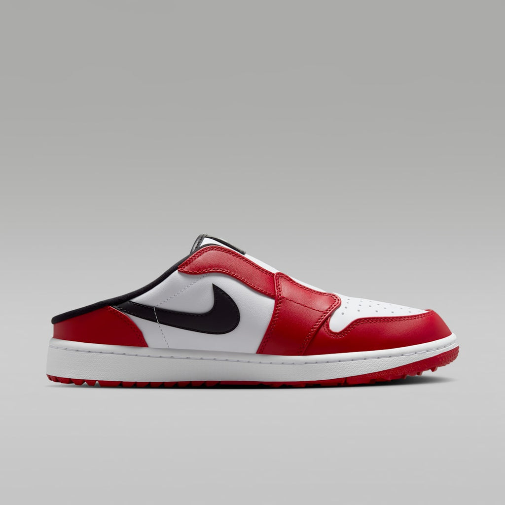 Air Jordan Mule Golf Shoes - White/Varsity Red/Black - Image 3