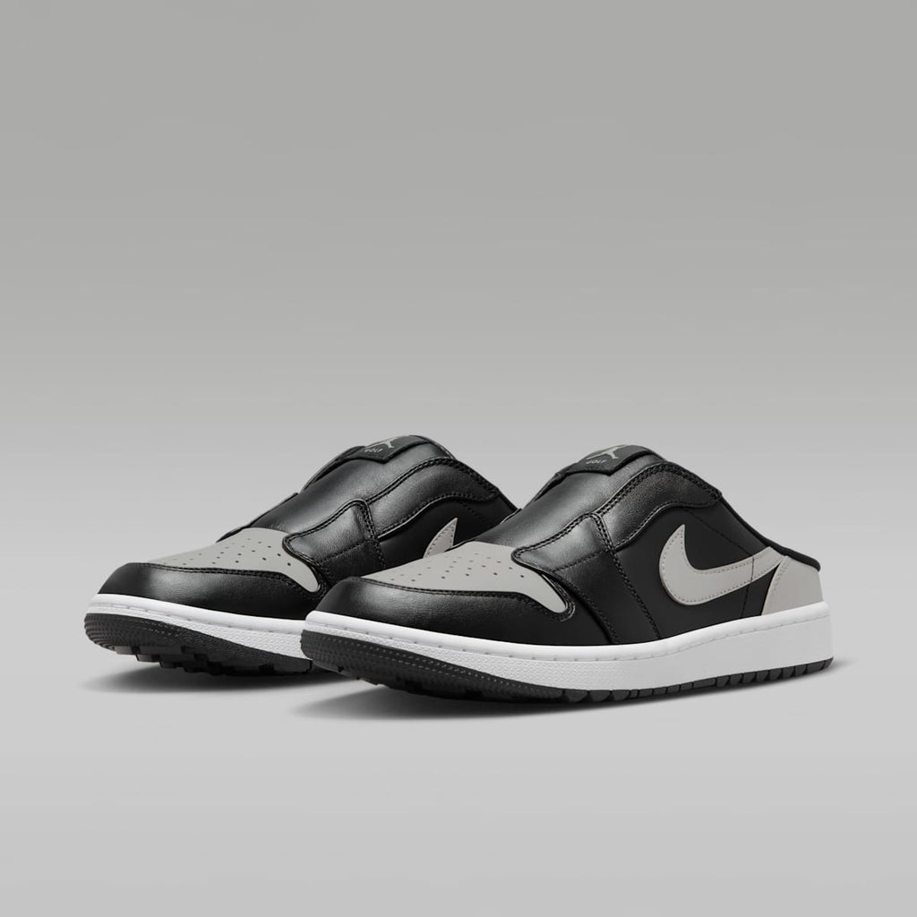 Air Jordan Mule Golf Shoes - Black/White/Medium Grey - Image 5
