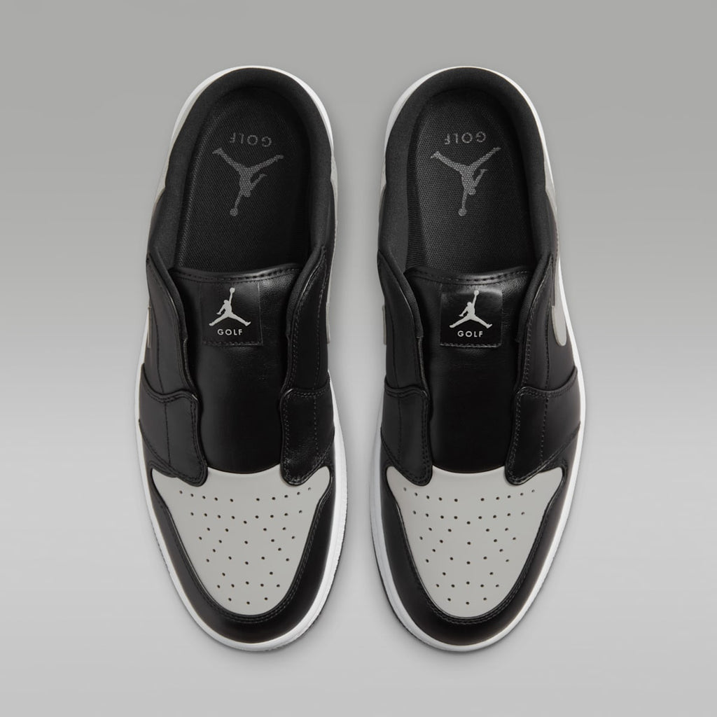 Air Jordan Mule Golf Shoes - Black/White/Medium Grey - Image 4