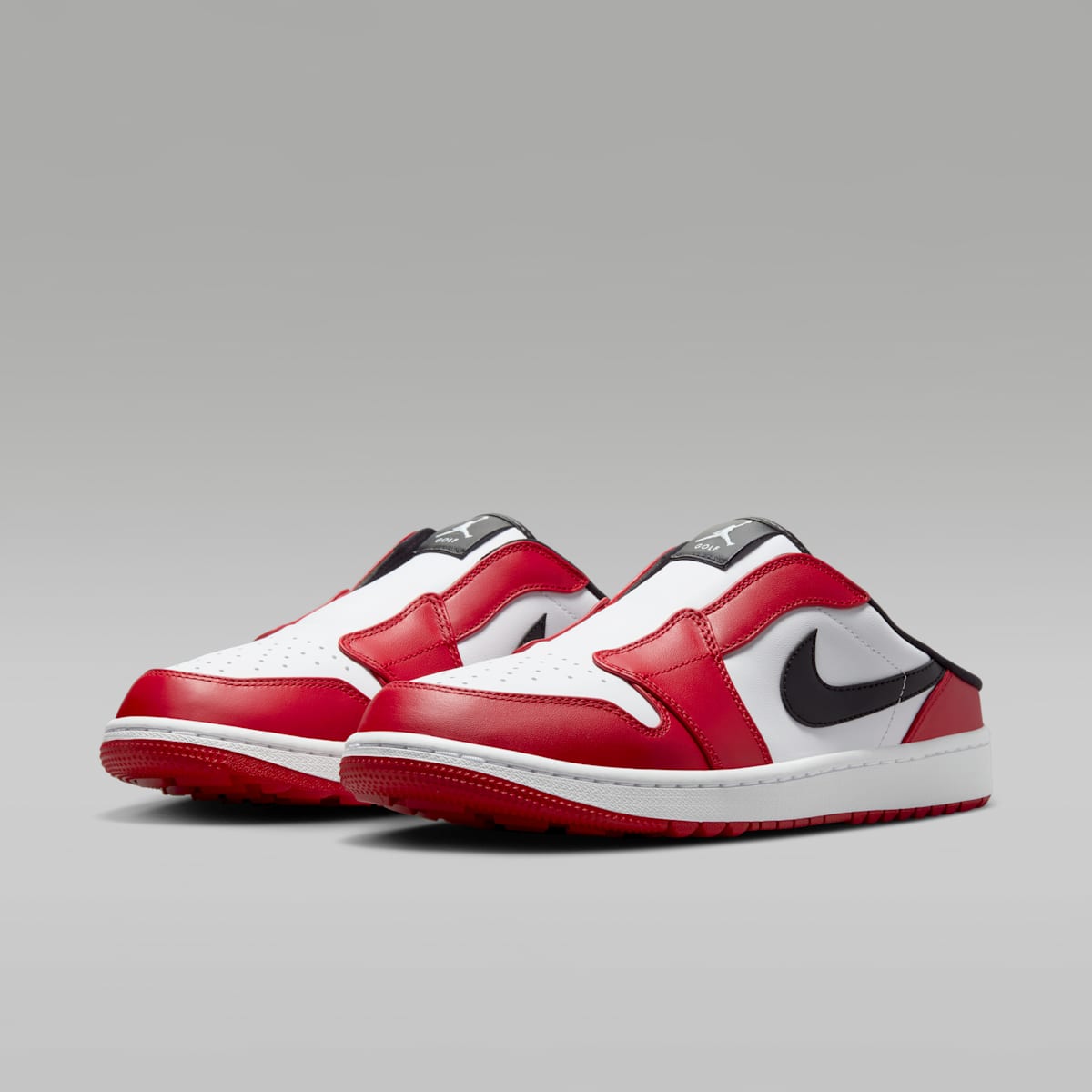 Air Jordan Mule Golf Shoes - White/Varsity Red/Black - Image 5