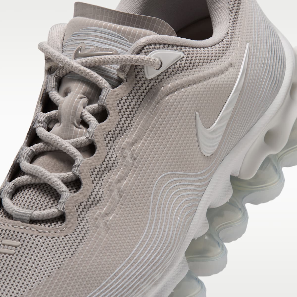 Nike Air Liquid Max Big Kids' Shoes - Moon Particle/Metallic Silver/Vast Grey - Image 7