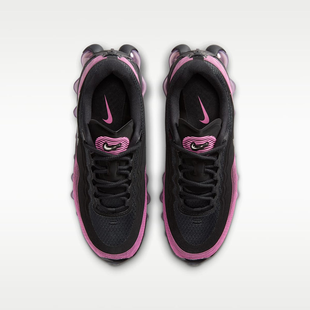 Nike Air Liquid Max Big Kids' Shoes - Black/Playful Pink/Pink Rise/Metallic Silver - Image 4