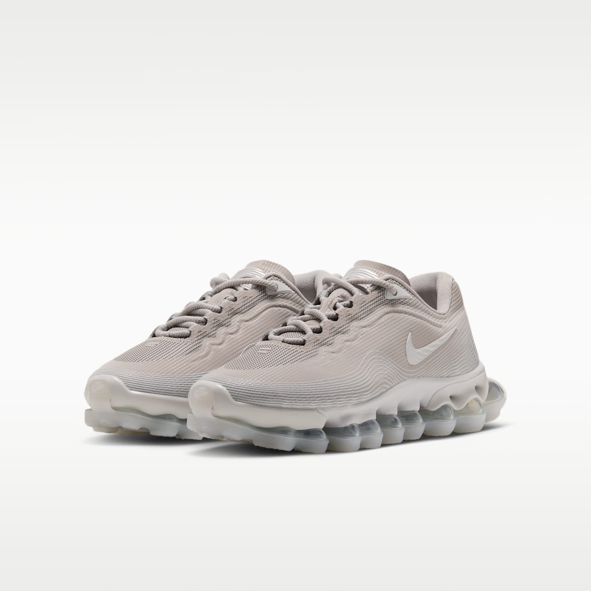 Nike Air Liquid Max Big Kids' Shoes - Moon Particle/Metallic Silver/Vast Grey - Image 5