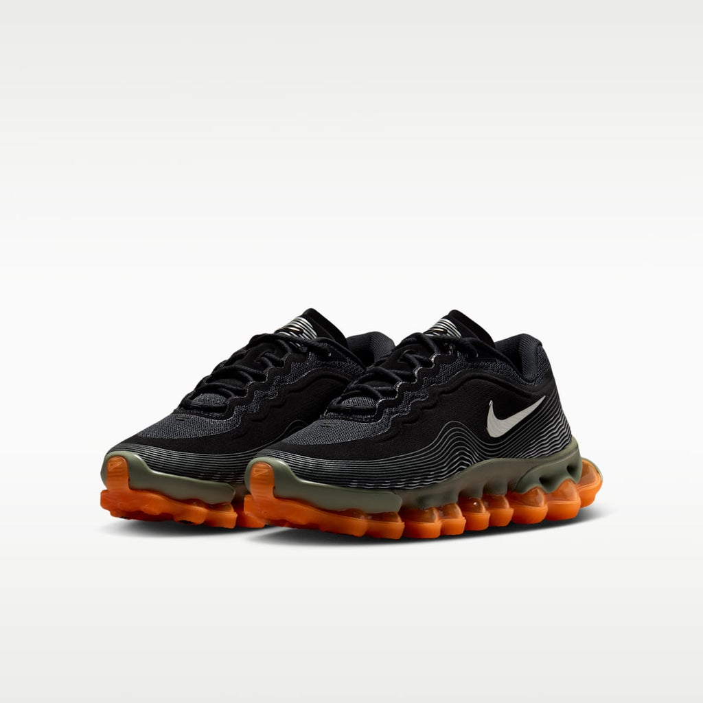 Nike Air Liquid Max Big Kids' Shoes - Black/Light Army/Pure Platinum/Metallic Silver - Image 5