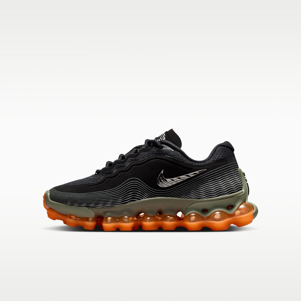 Nike Air Liquid Max Big Kids' Shoes - Black/Light Army/Pure Platinum/Metallic Silver - Image 1