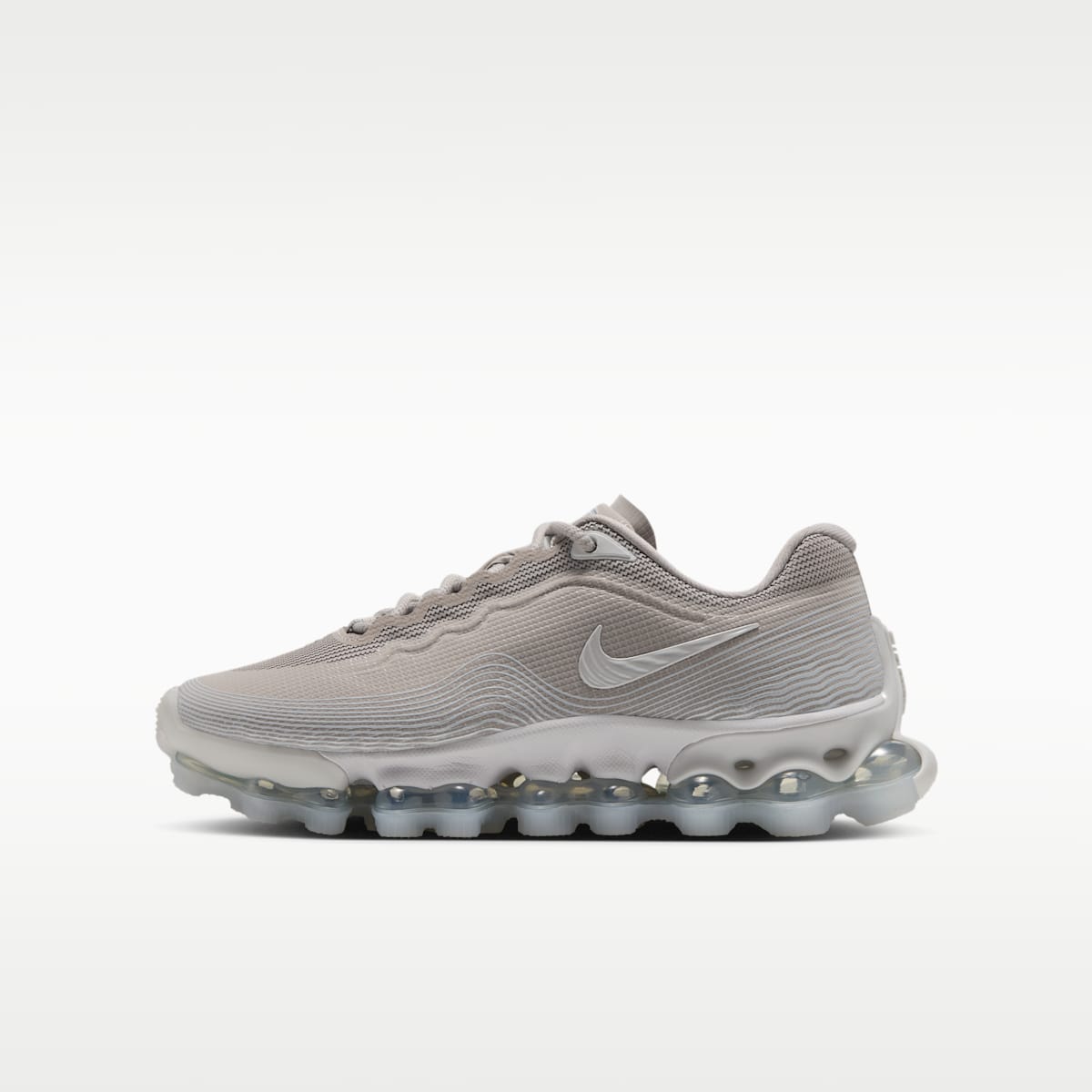 Nike Air Liquid Max Big Kids' Shoes - Moon Particle/Metallic Silver/Vast Grey - Image 1