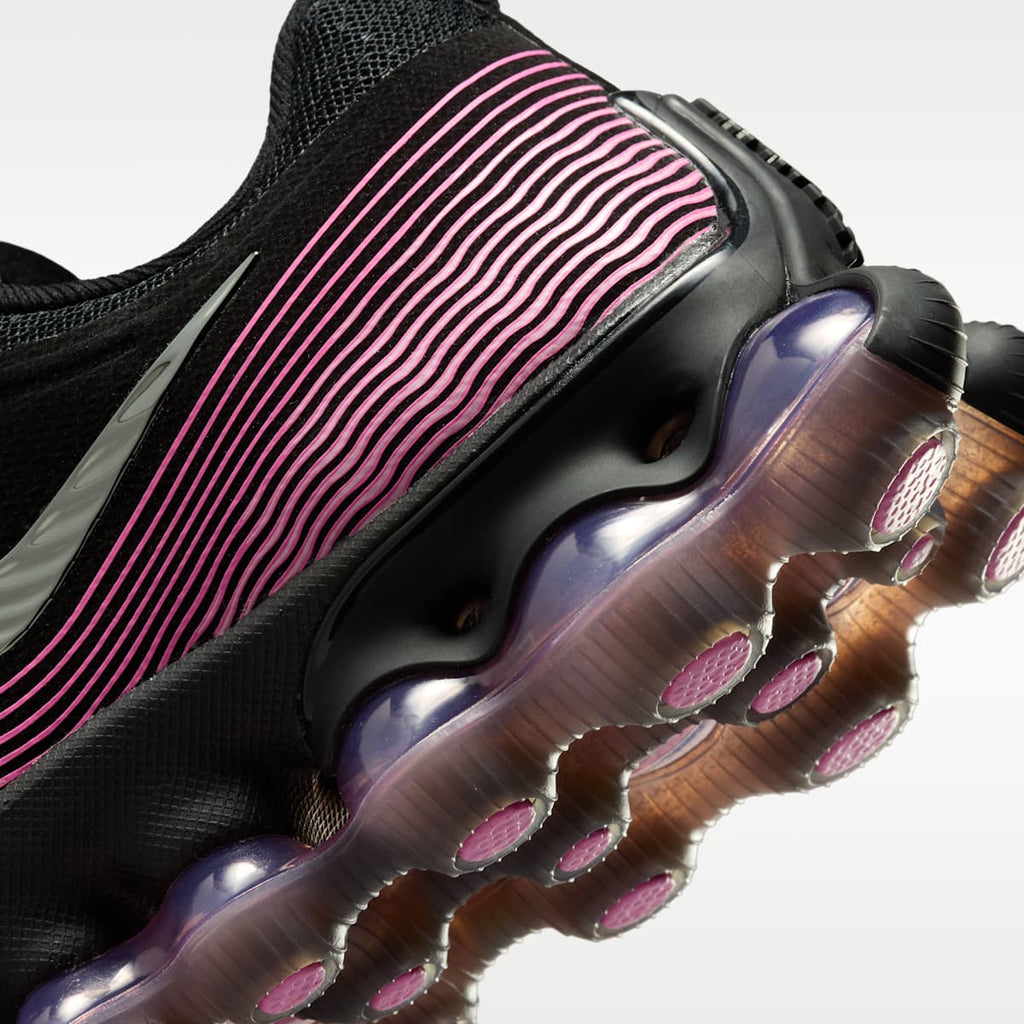Nike Air Liquid Max Big Kids' Shoes - Black/Playful Pink/Pink Rise/Metallic Silver - Image 8