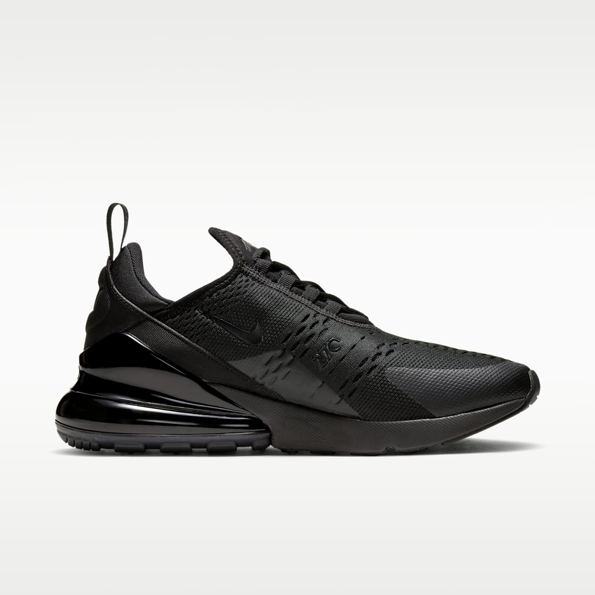 Nike Air Max 270 Men's Shoes - Black/Black/Black - Image 3