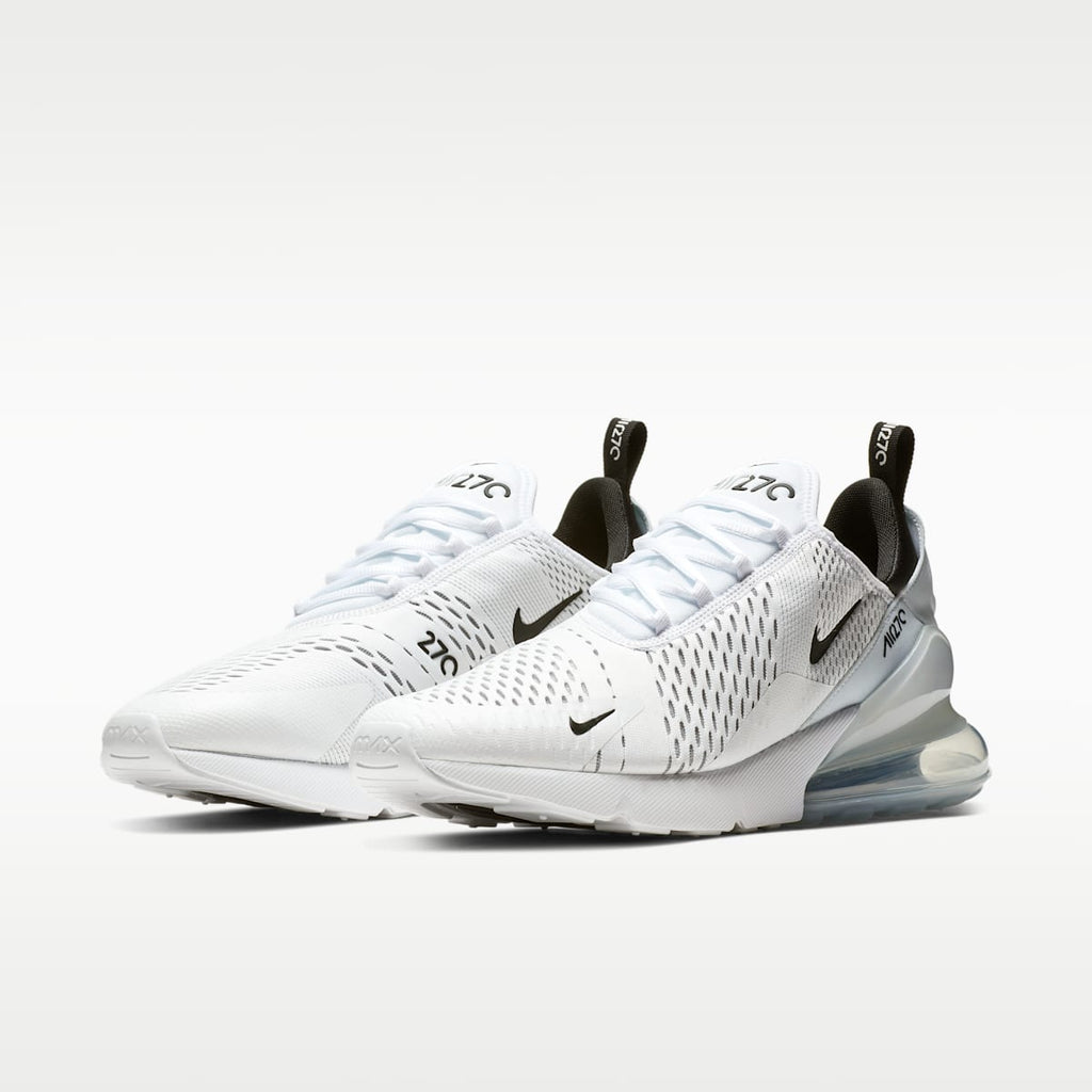 Nike Air Max 270 Men's Shoes - White/White/Black - Image 3