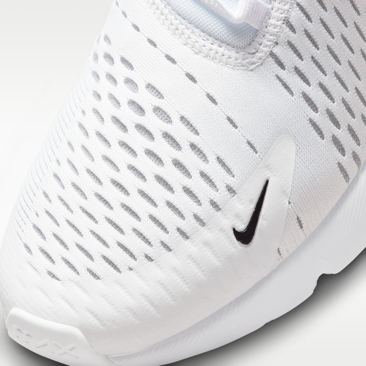 Nike Air Max 270 Men's Shoes - White/White/Black - Image 7