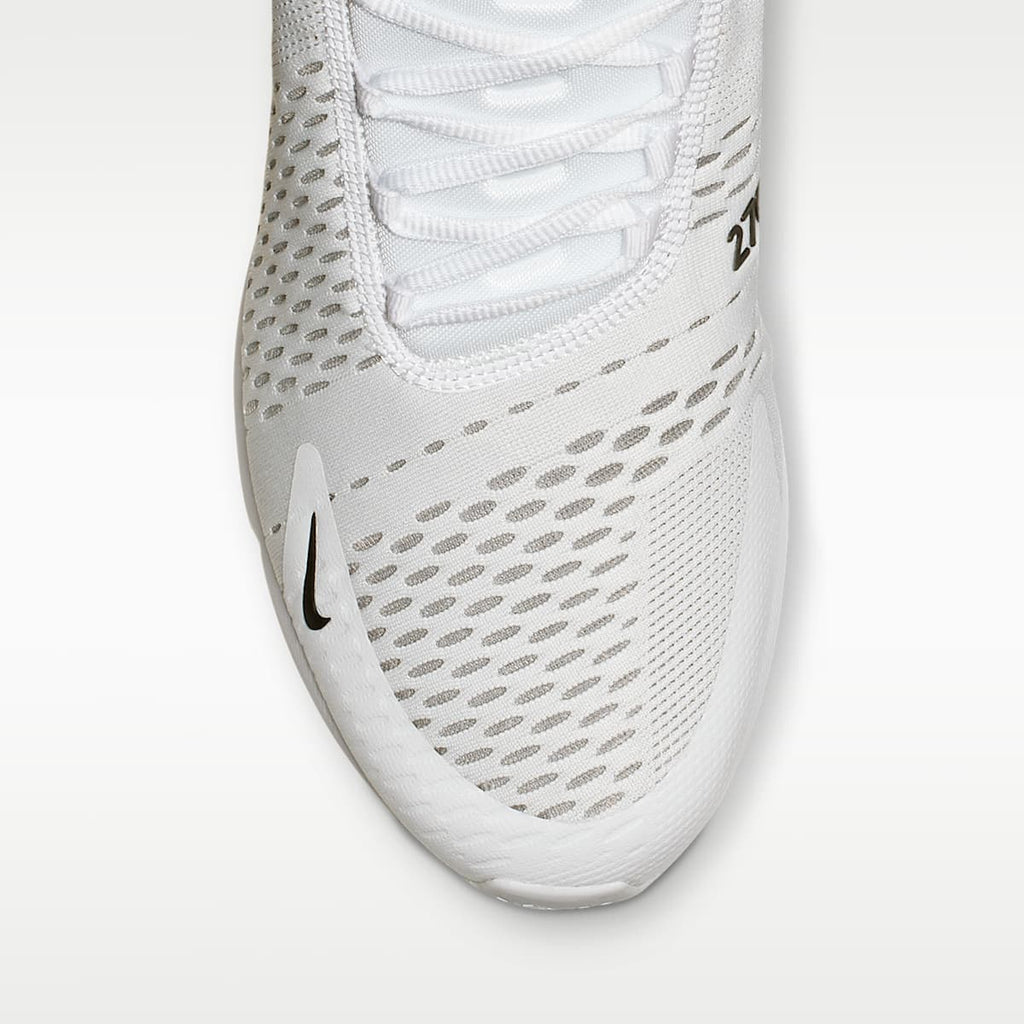 Nike Air Max 270 Men's Shoes - White/White/Black - Image 5