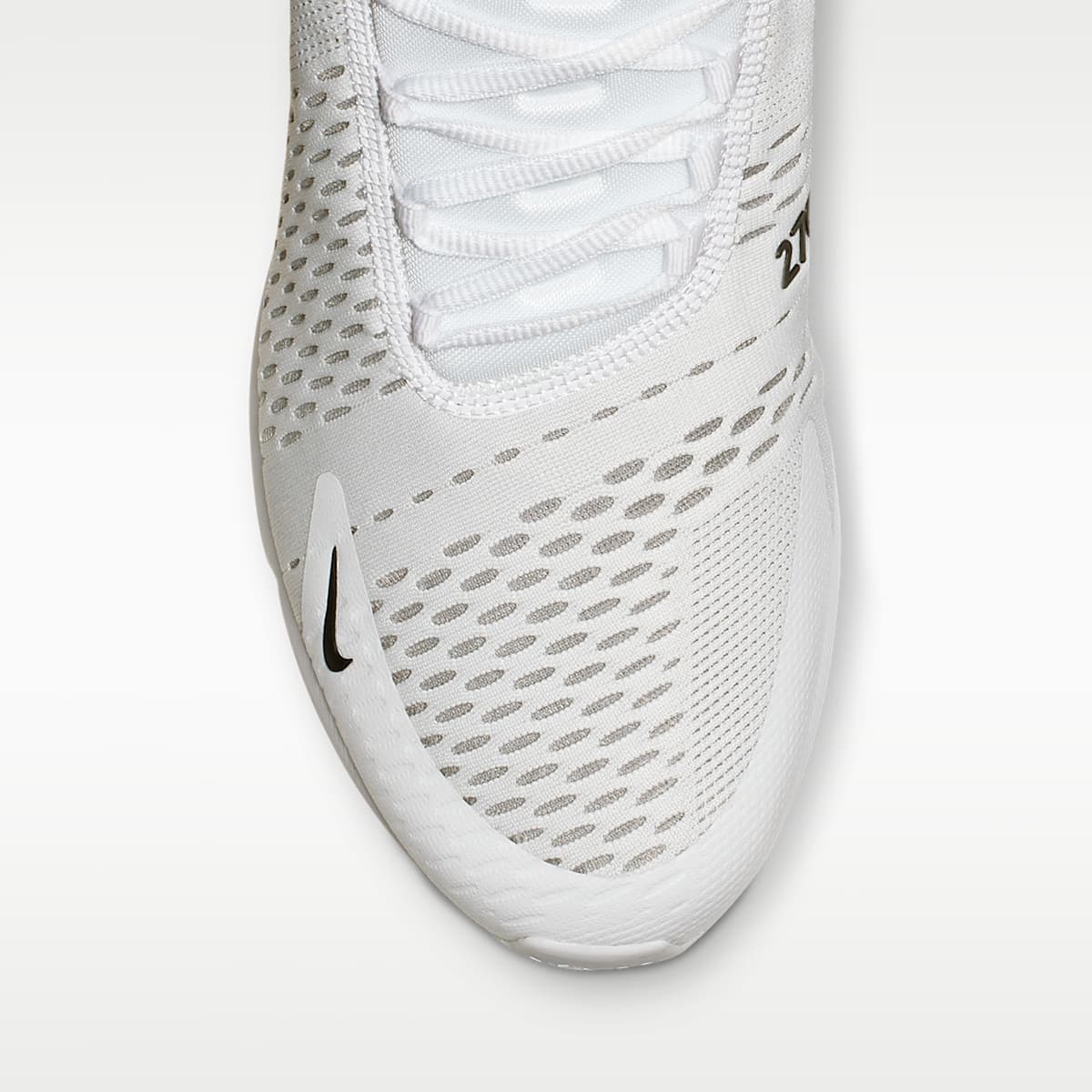 Nike Air Max 270 Men's Shoes - White/White/Black - Image 5