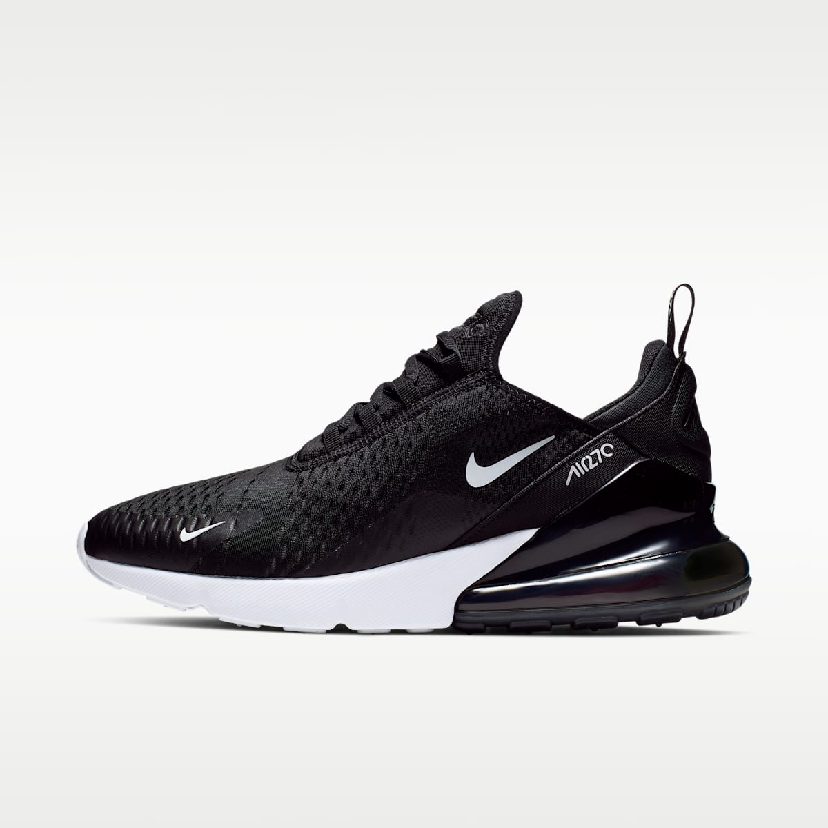 Nike Air Max 270 Men's Shoes - Black/White/Solar Red/Anthracite - Image 1