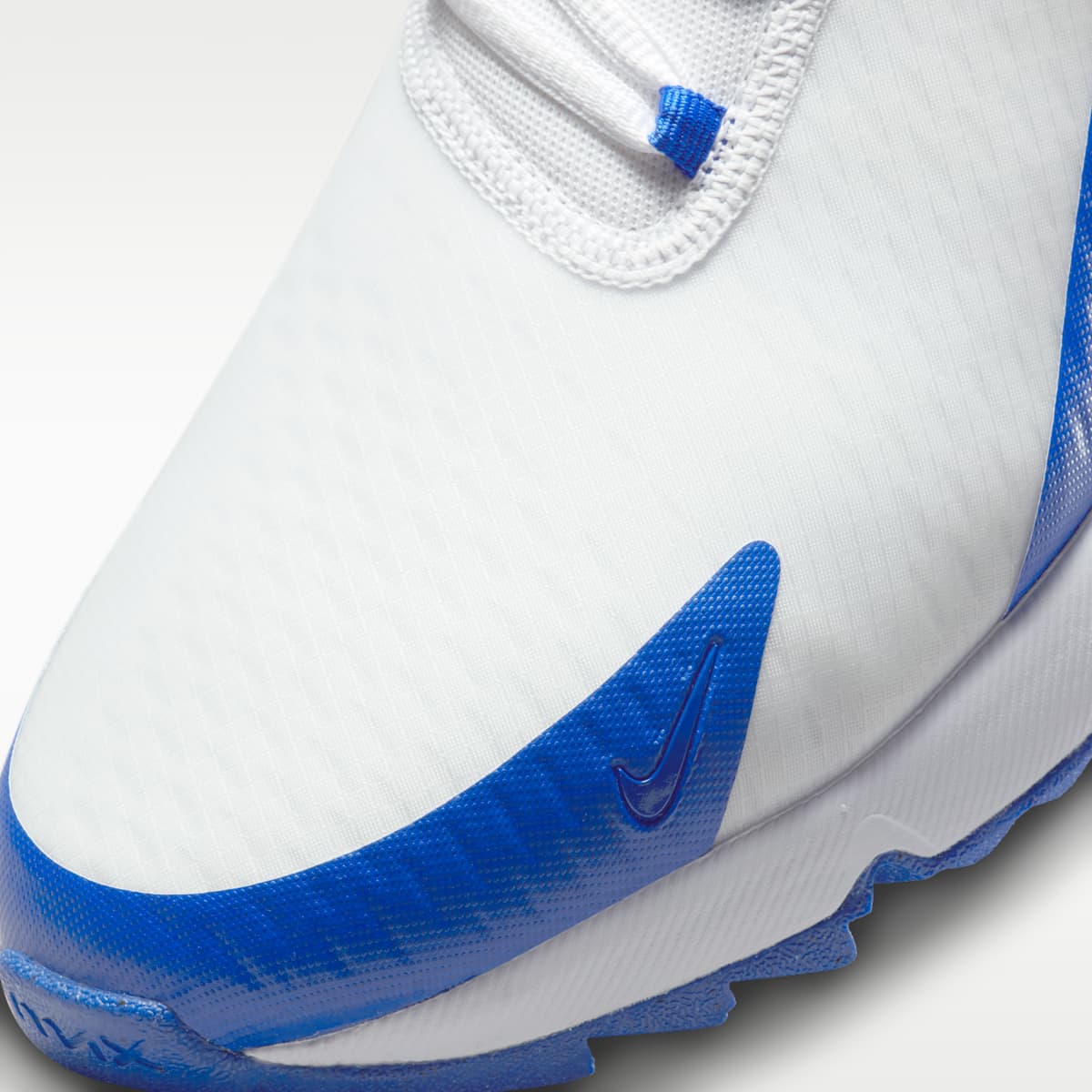 Nike Air Max 270 G Golf Shoe - White/Racer Blue/Pure Platinum/Black - Image 7