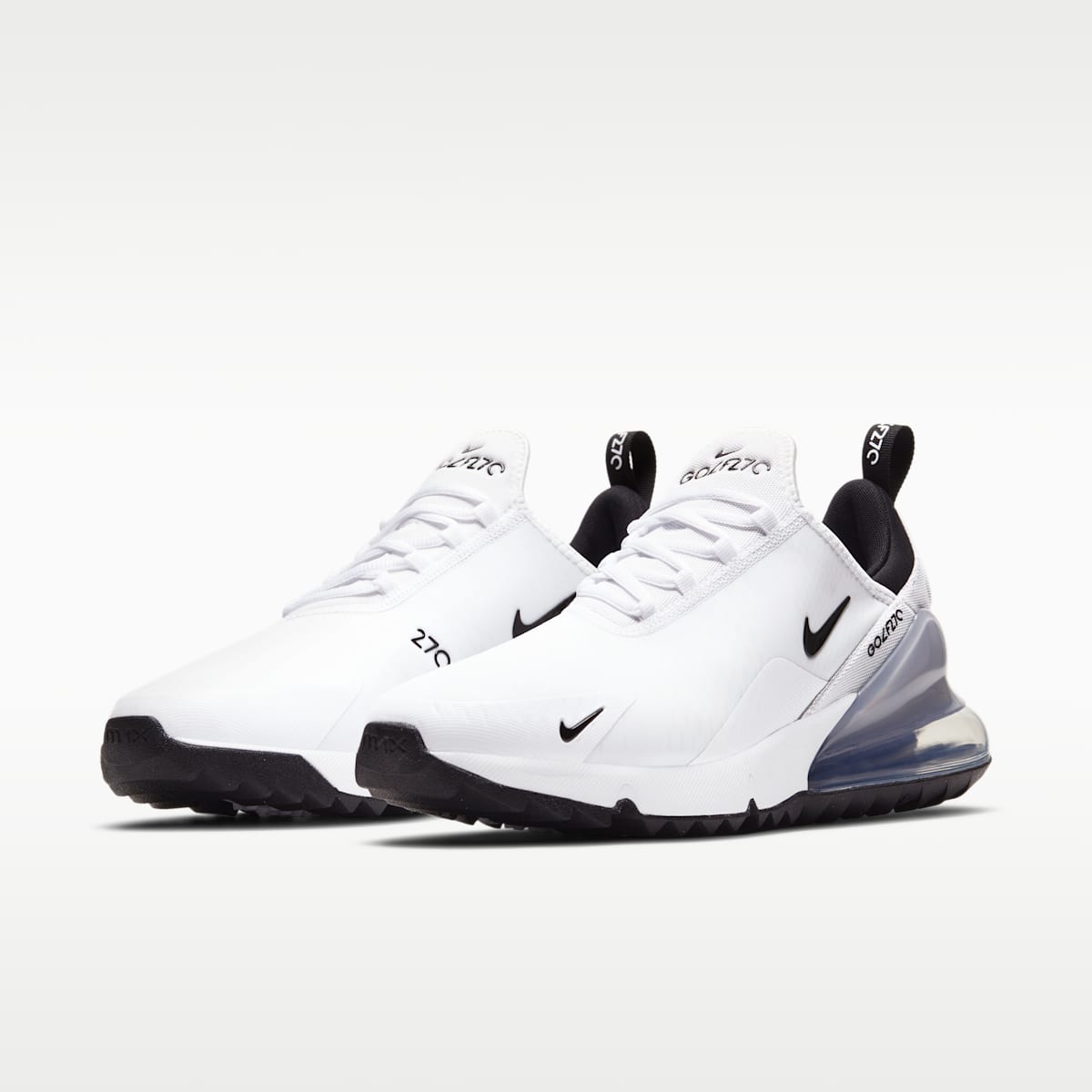 Nike Air Max 270 G Golf Shoe - White/Pure Platinum/Black - Image 5