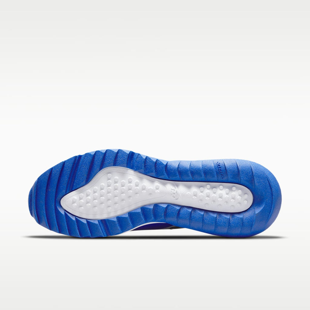 Women's Nike Air Max 270 G Golf Shoe - White/Racer Blue/Pure Platinum/Black