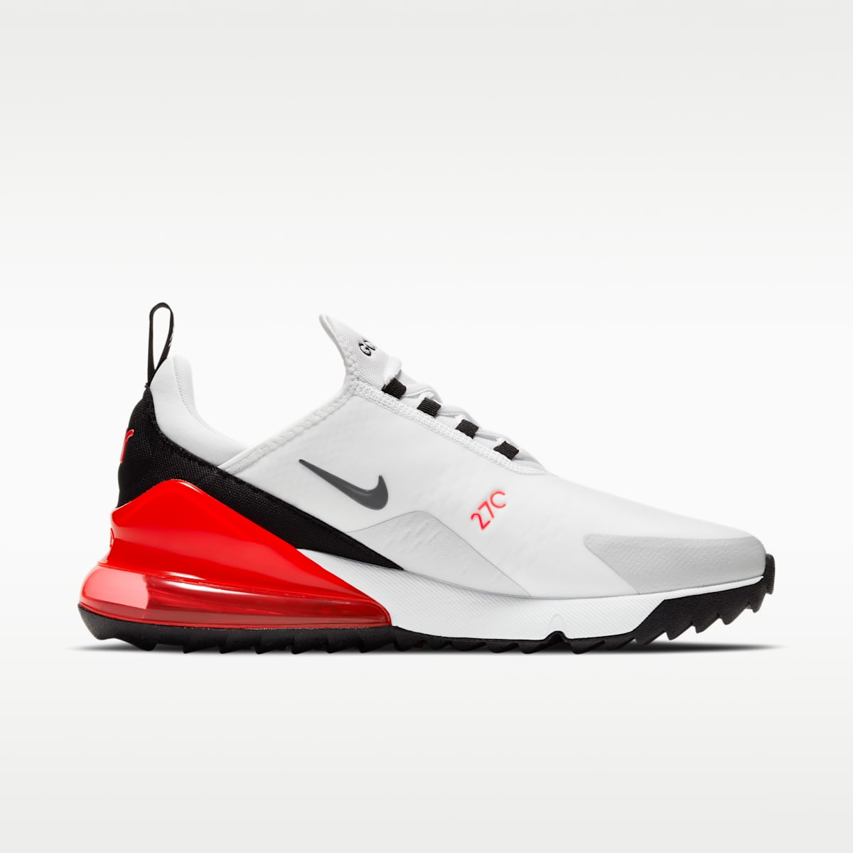 Women's Nike Air Max 270 G Golf Shoe - White/Neutral Grey/Black/Cool Grey