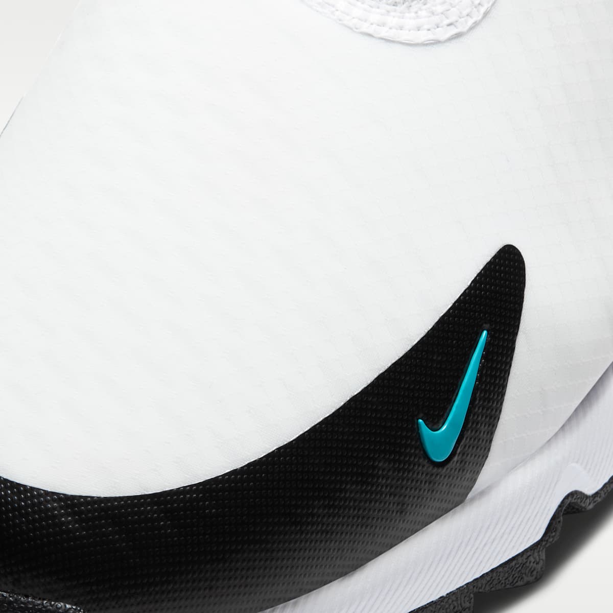 Women's Nike Air Max 270 G Golf Shoe - White/Black/Metallic Silver/Dusty Cactus