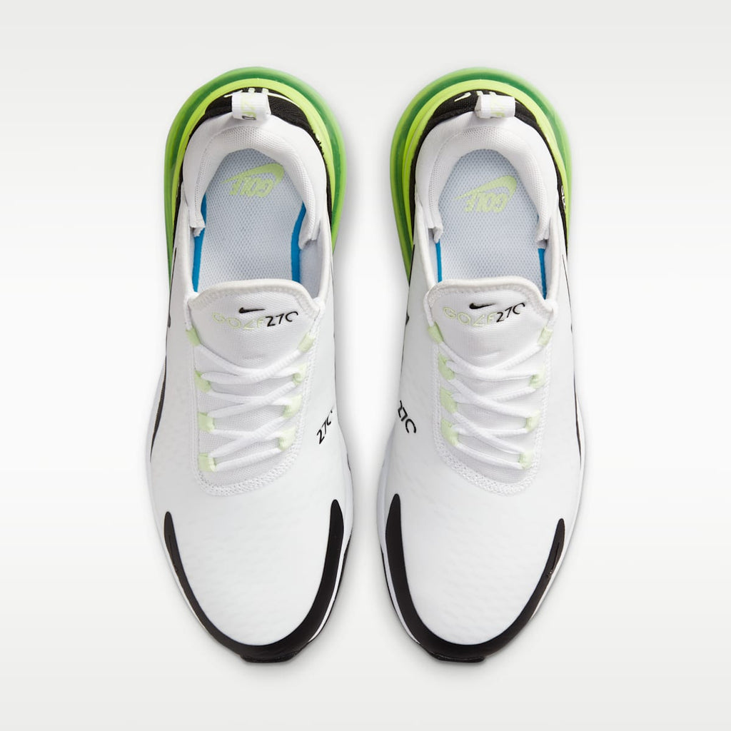 Nike Air Max 270 G Golf Shoe - White/Volt/Barely Volt/Black - Image 4
