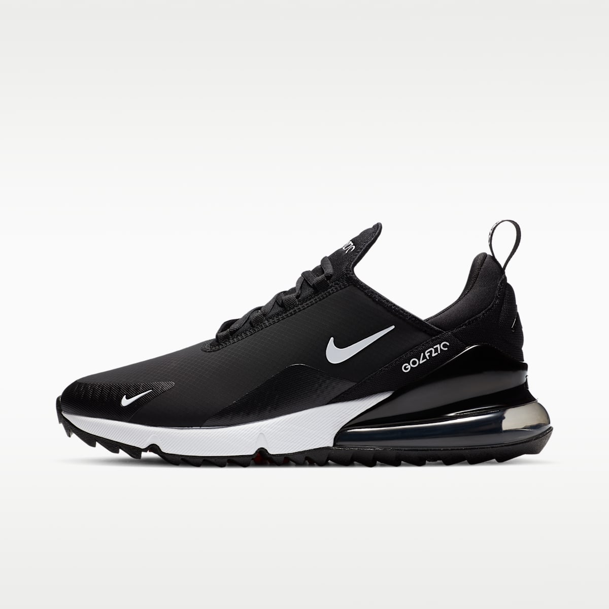 Women's Nike Air Max 270 G Golf Shoe - Black/Hot Punch/White