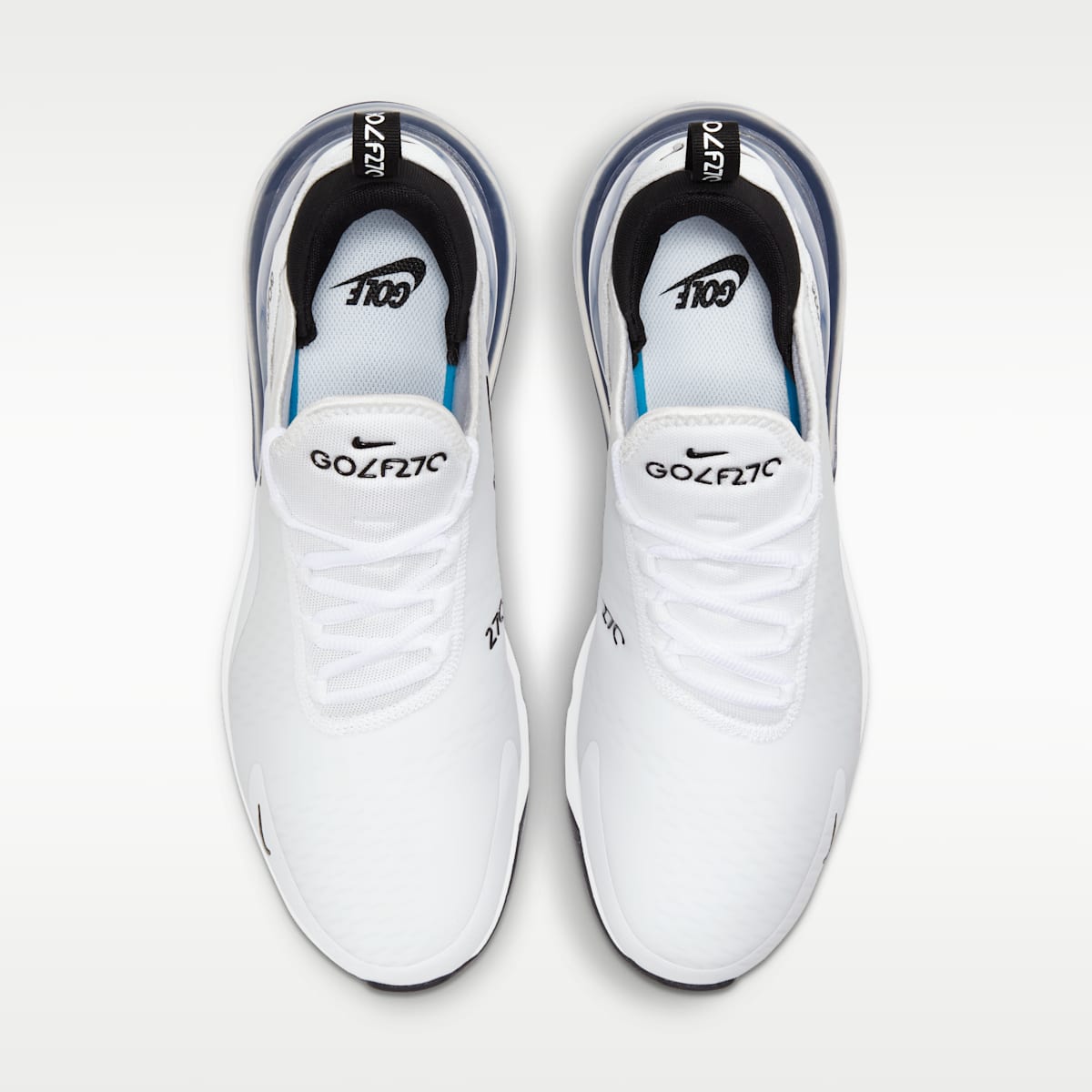 Women's Nike Air Max 270 G Golf Shoe - White/Pure Platinum/Black