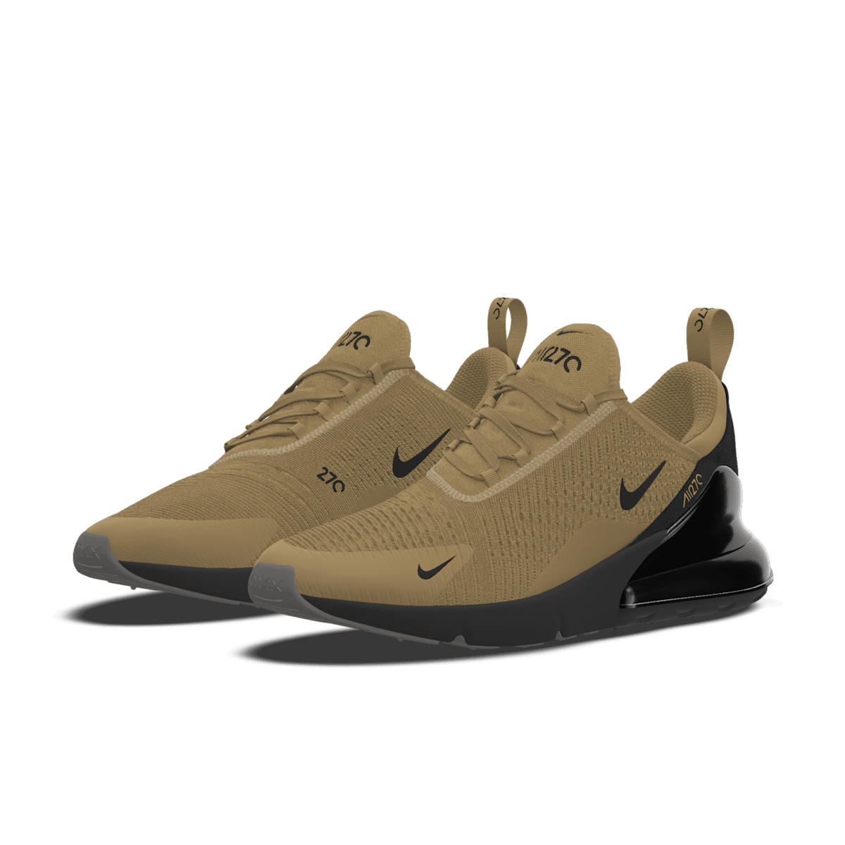 Nike Air Max 270 By You Custom Men's Shoes - Multi-Color/Multi-Color - Image 2