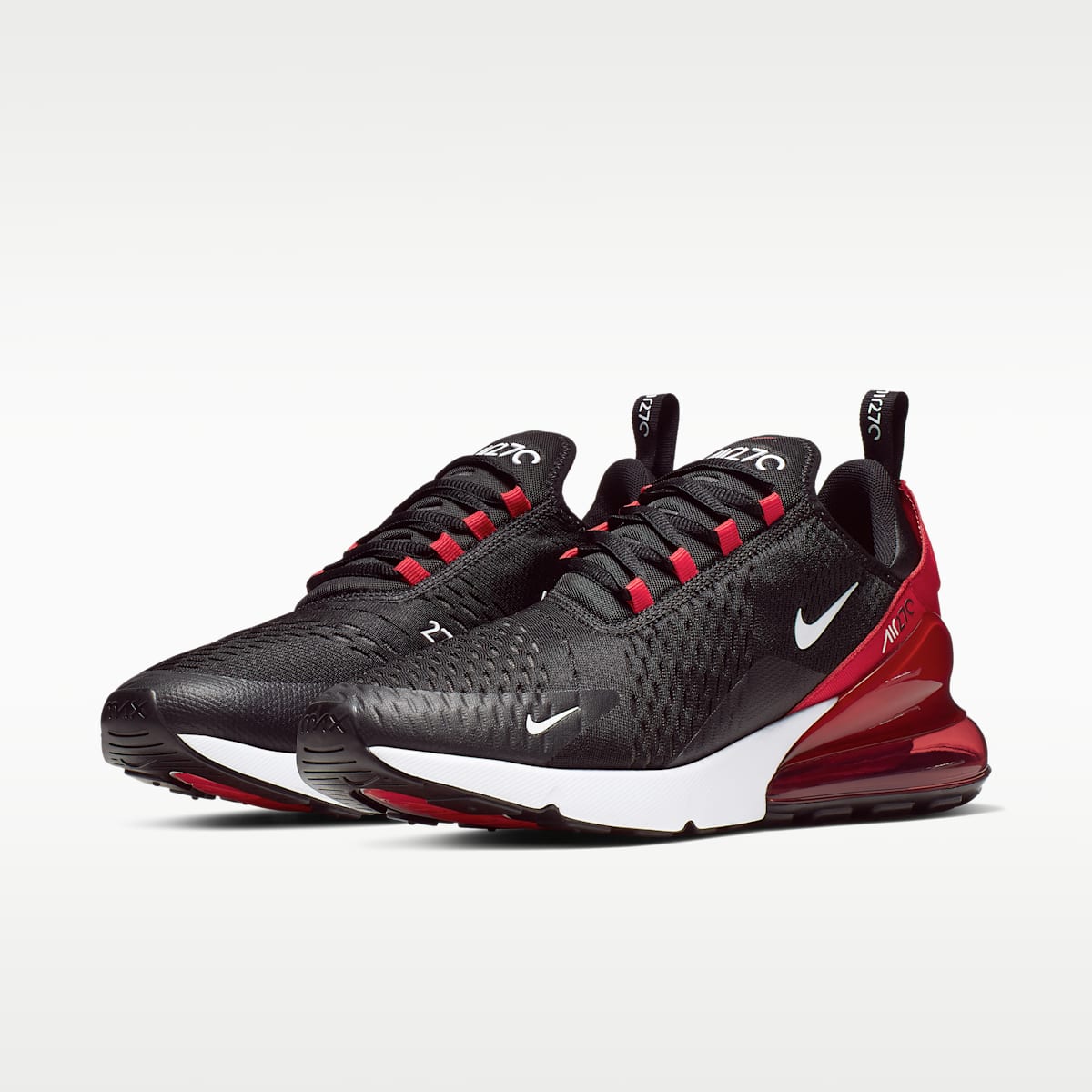Nike Air Max 270 Men's Shoes - Black/University Red/Anthracite/White - Image 2