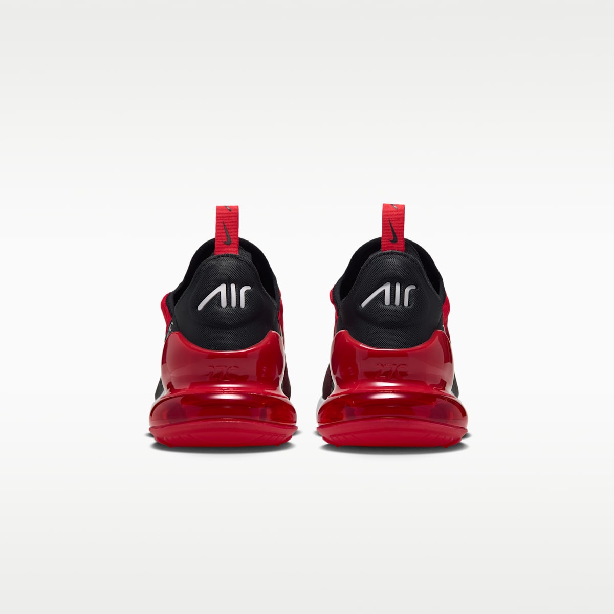Nike Air Max 270 Men's Shoes - Black/Challenge Red/White/Black - Image 6