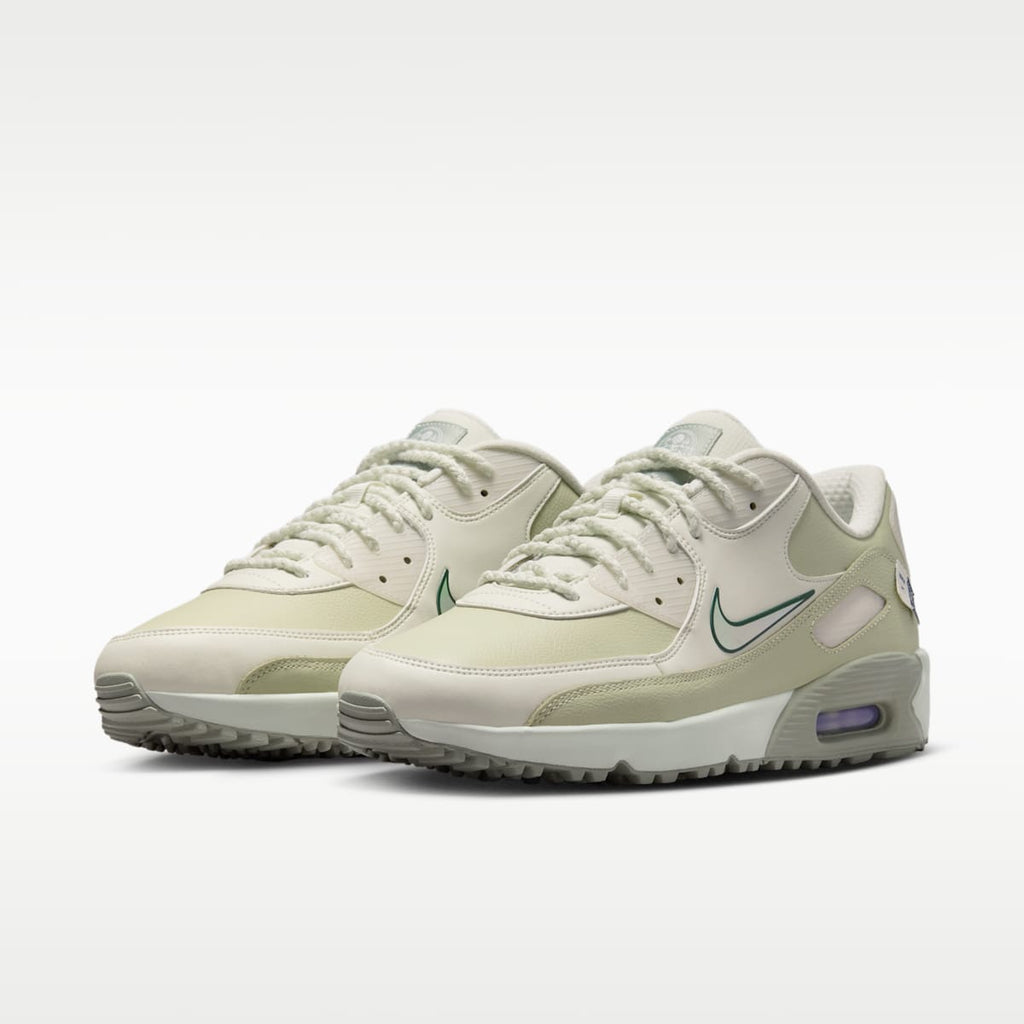 Nike Air Max 90 G Golf Shoes - Sea Glass/Spruce Fog/Olive Aura/Fir - Image 5