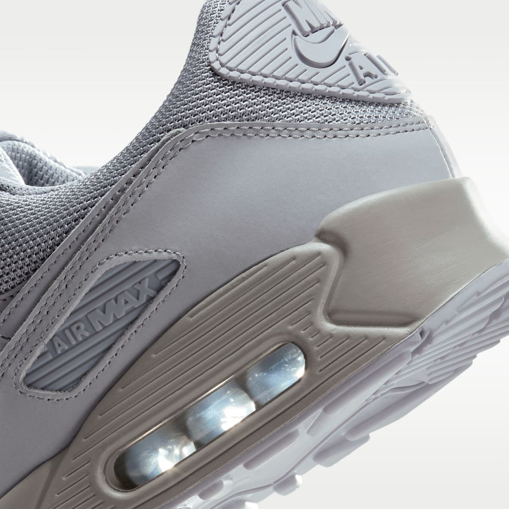 Nike Air Max 90 Men's Shoes - Wolf Grey/Black/White/Black - Image 8