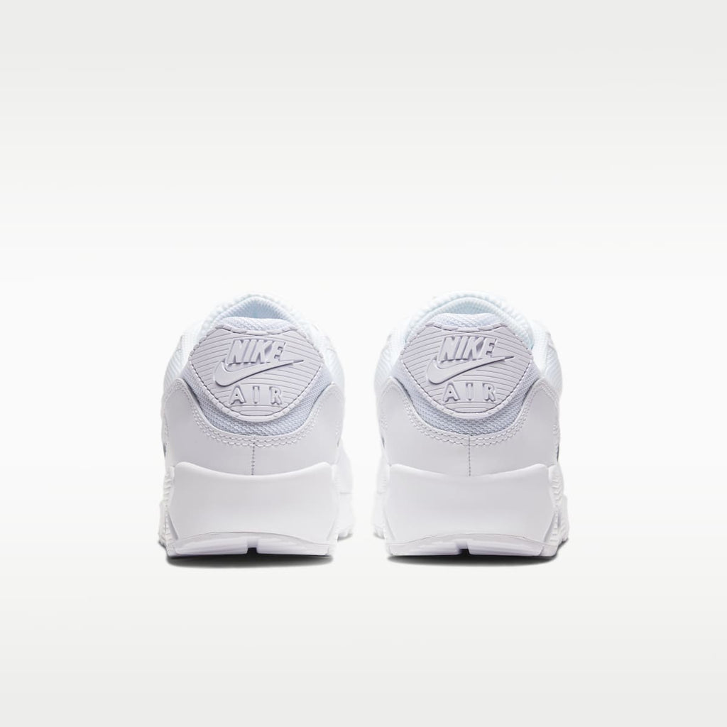 Nike Air Max 90 Men's Shoes - White/White/Wolf Grey/White - Image 6